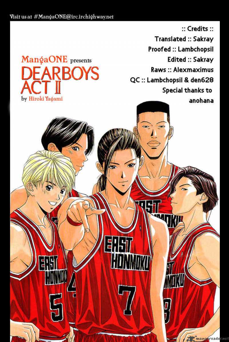 Read Dear Boys Act Ii Chapter 21 Mangafreak