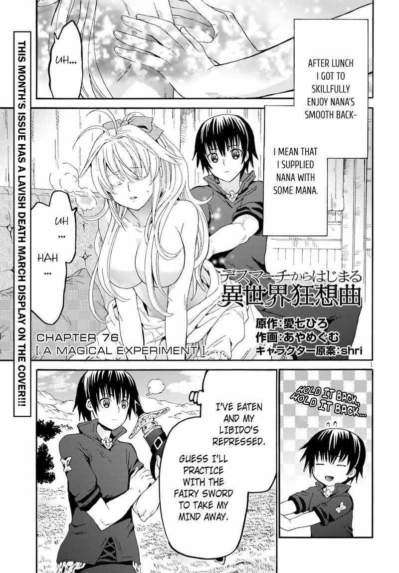 Read Death March Kara Hajimaru Isekai Kyousoukyoku Chapter 76 Mangafreak