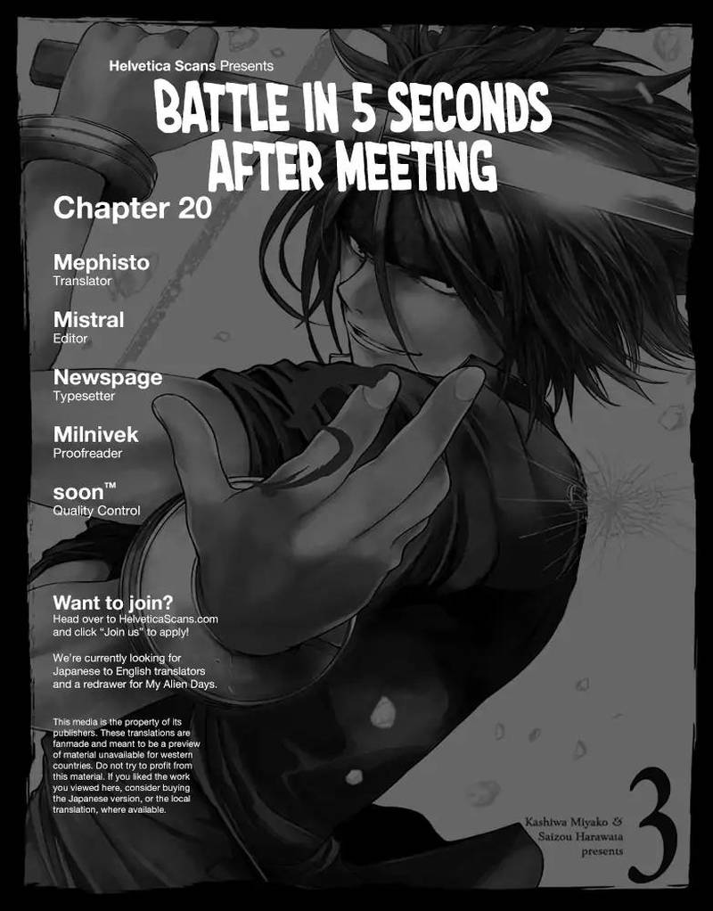 Battle in 5 Seconds After Meeting, Chapter 1 - Battle in 5 Seconds After  Meeting Manga Online