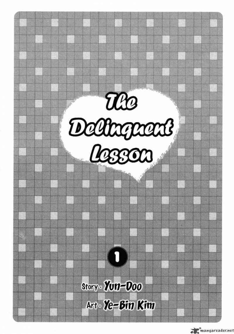 Delinquent Lesson Chapter 1 Page 6