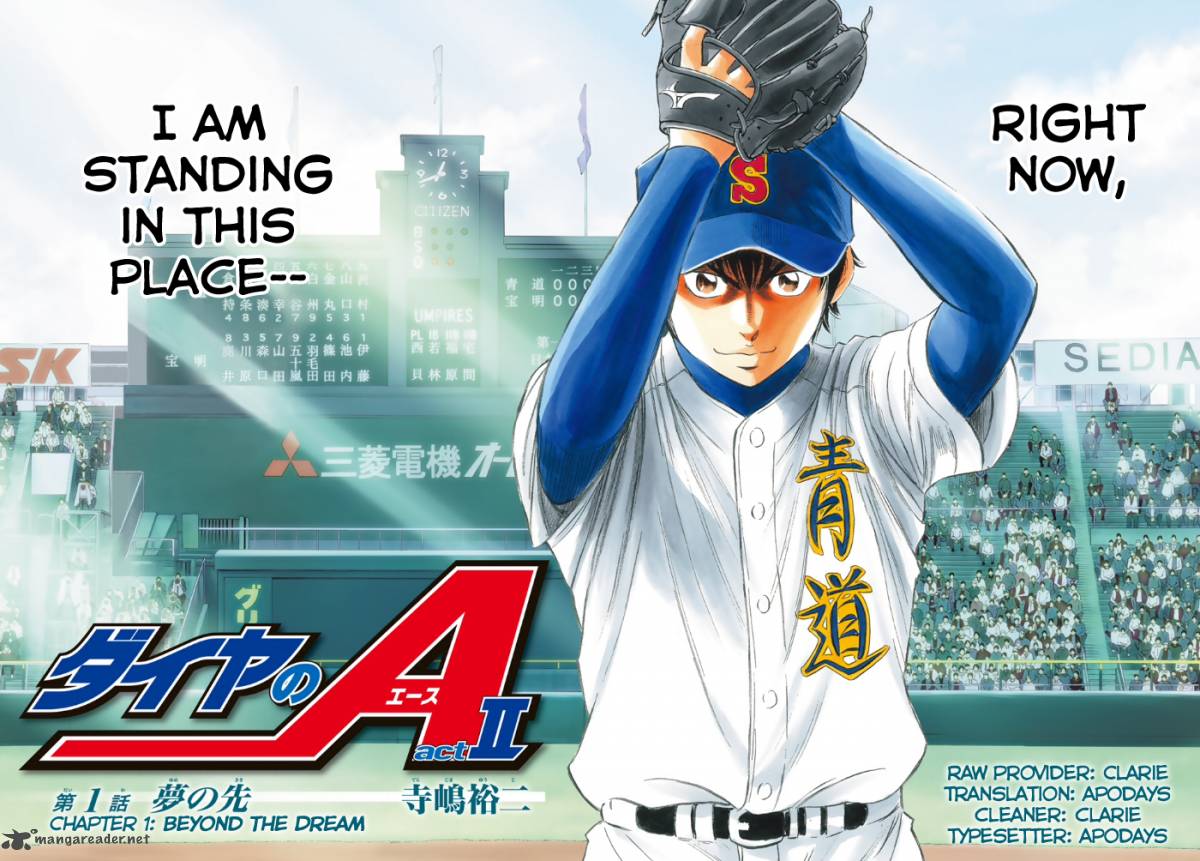 Get Wallpaper Read Diamond No Ace Act Ii Chapter 1 Mangafreak Desktop Wallpaper