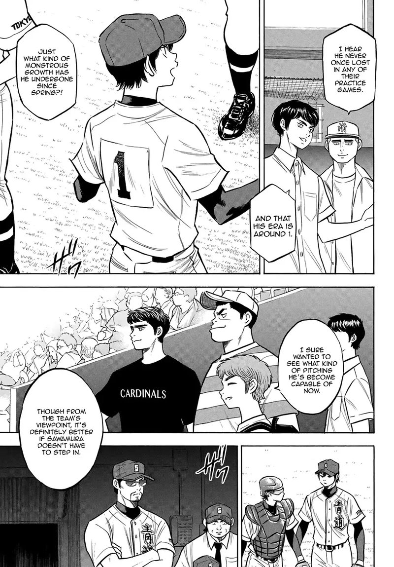 Read Diamond No Ace Act Ii Chapter 204 Mangafreak