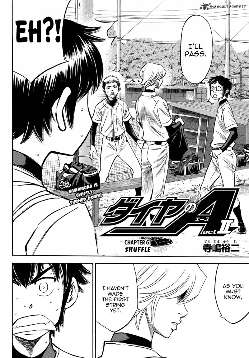 Wallpaper Read Diamond No Ace Act Ii Chapter 61 Mangafreak HD