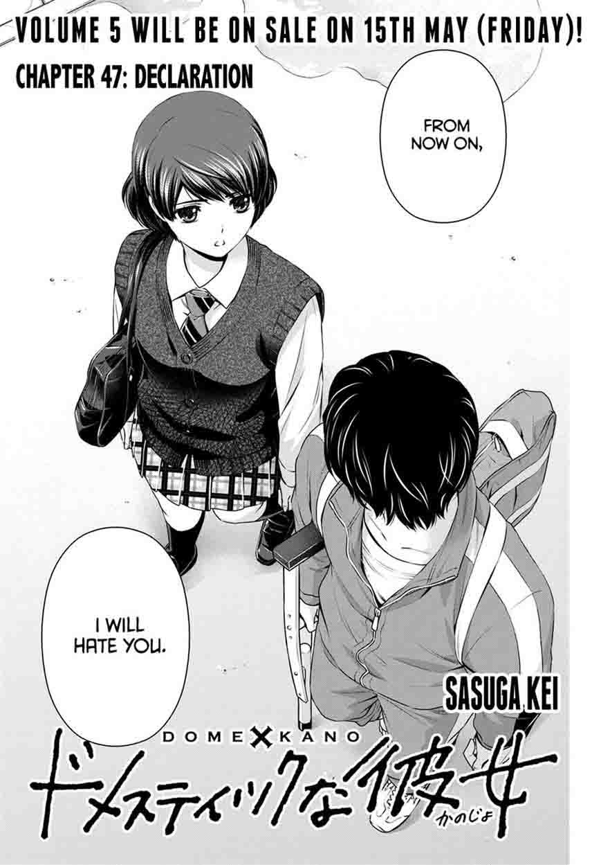 Read Domestic Na Kanojo Chapter 254: The Final Dedication on