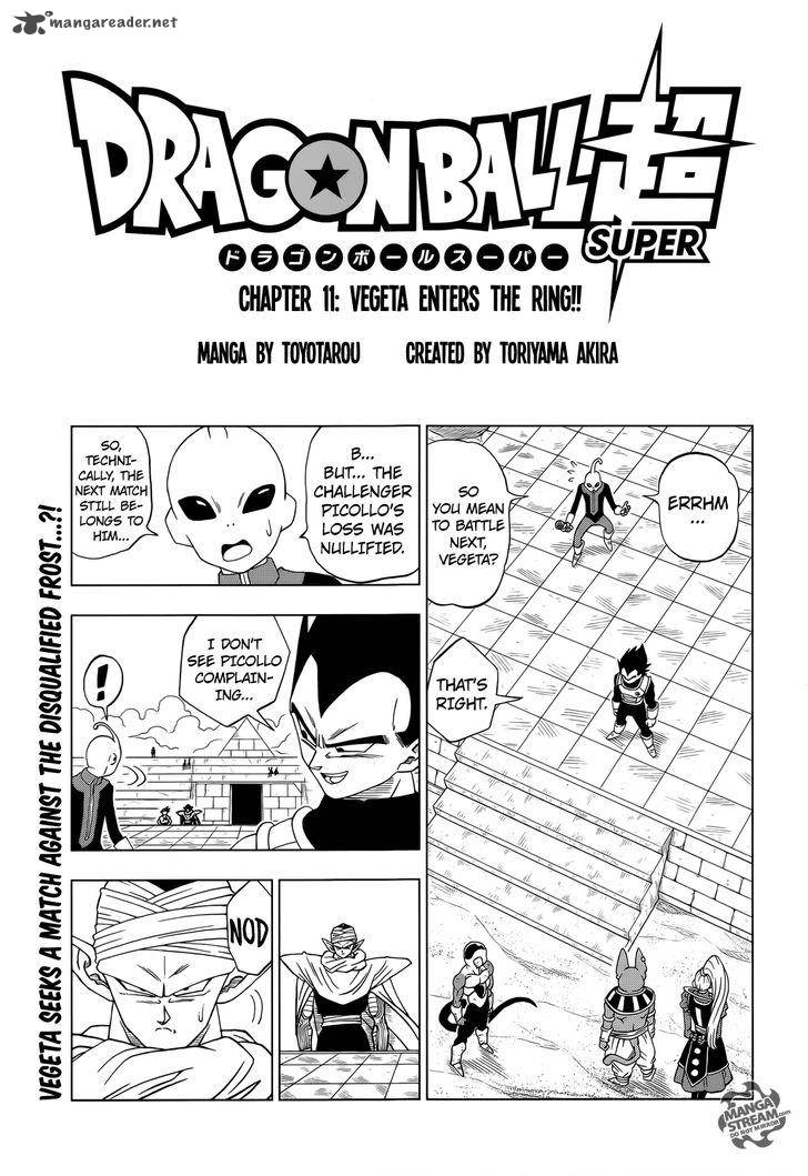 Dragon Ball Super Chapter 11 Page 1