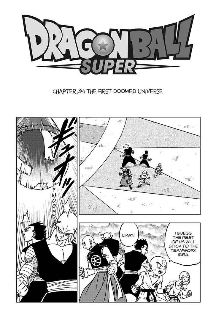 Dragon Ball Super Chapter 34 Page 1