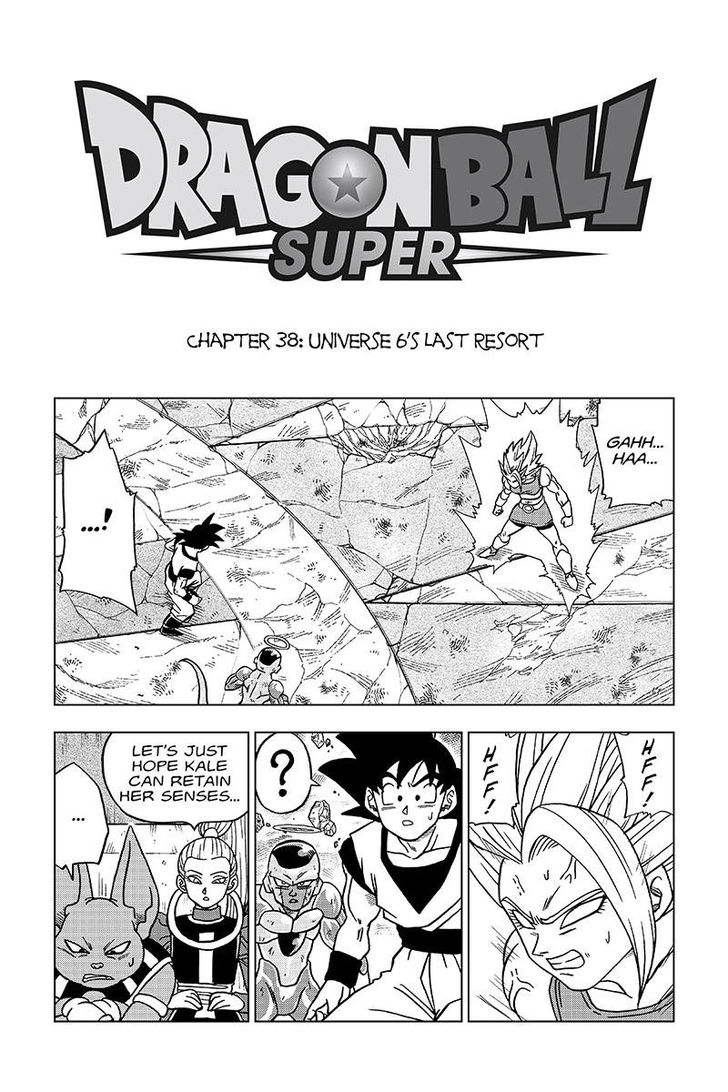 Dragon Ball Super Chapter 38 Page 1