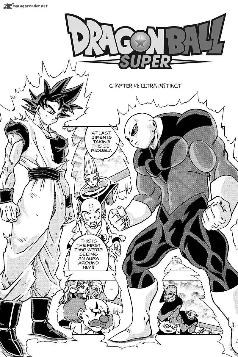 Dragon Ball Super Chapter 41 Page 1