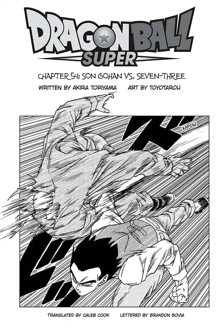 Dragon Ball Super Chapter 54 Page 1