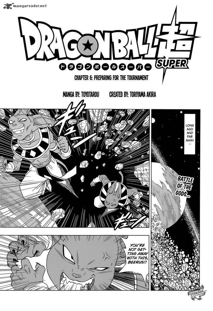 Dragon Ball Super Chapter 6 Page 1