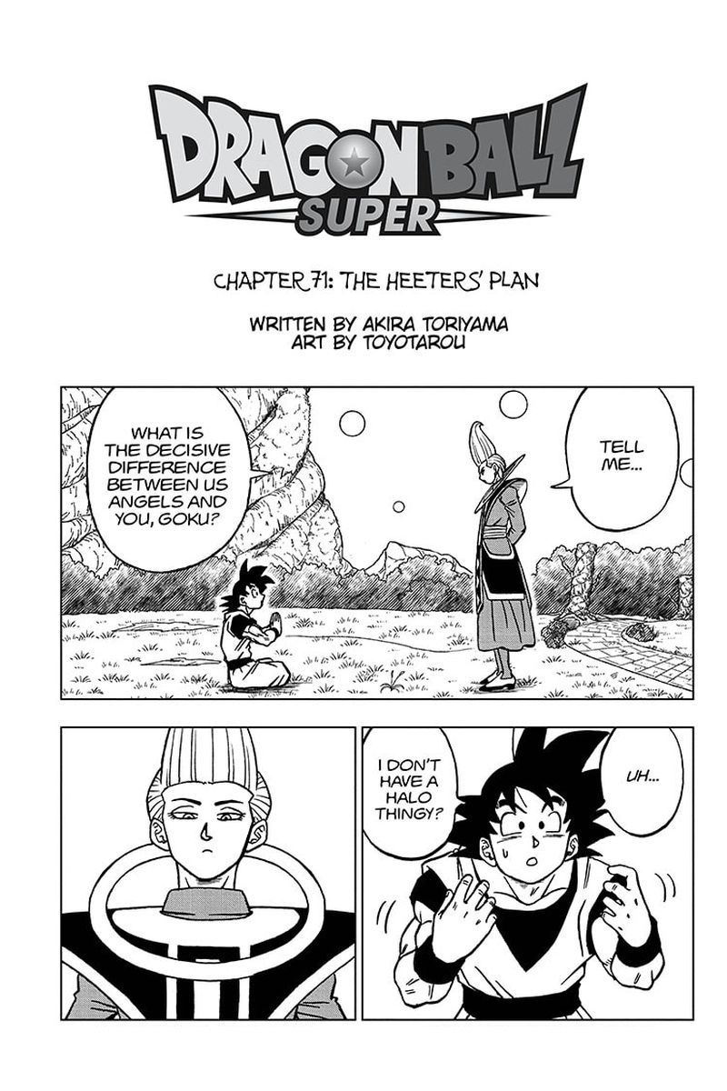 Dragon Ball Super Chapter 71 Page 1