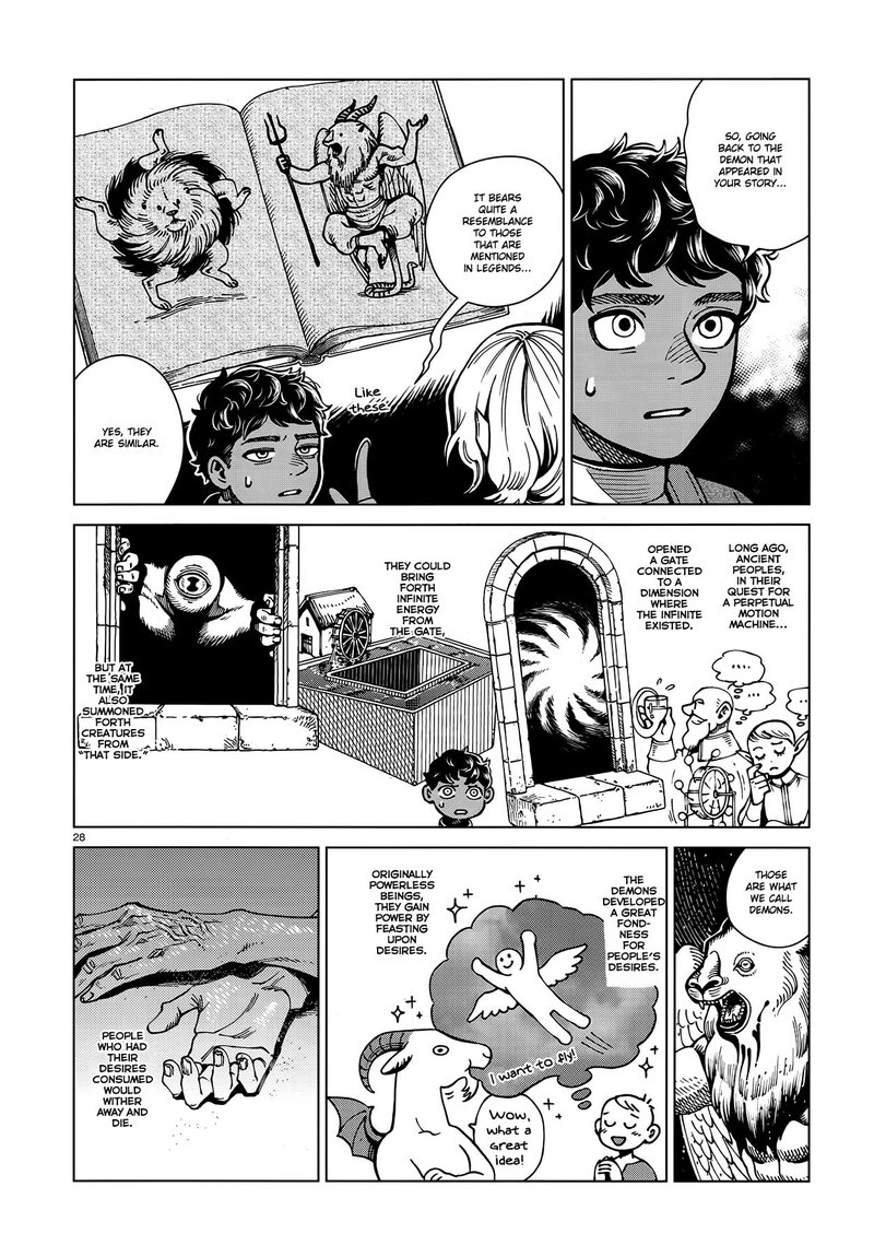 Dungeon Meshi Chapter 62 Page 28