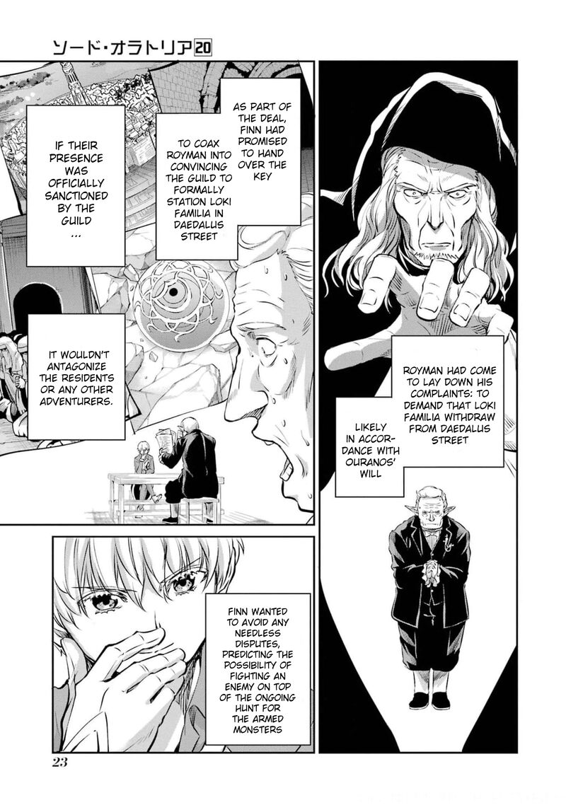 Dungeon Ni Deai Wo Motomeru No Wa Machigatte Iru Darou Ka Gaiden Sword Oratoria Chapter 83 Page 25