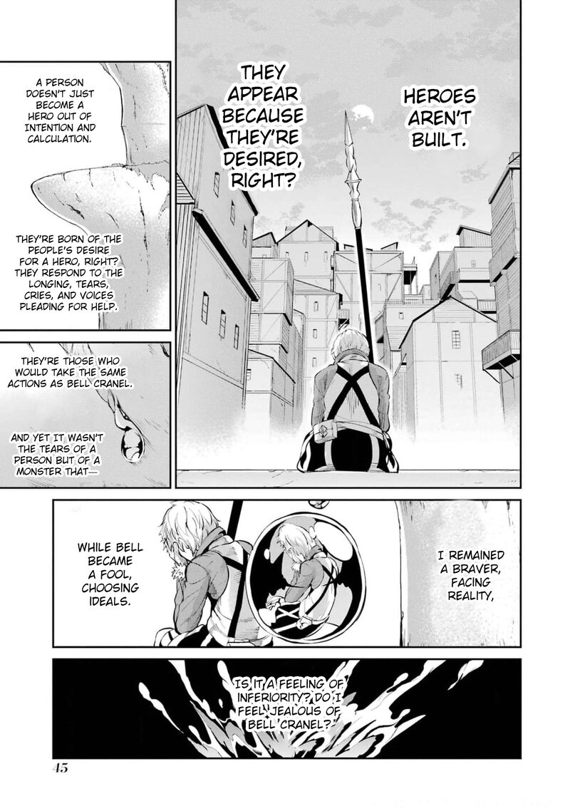 Dungeon Ni Deai Wo Motomeru No Wa Machigatte Iru Darou Ka Gaiden Sword Oratoria Chapter 83 Page 47