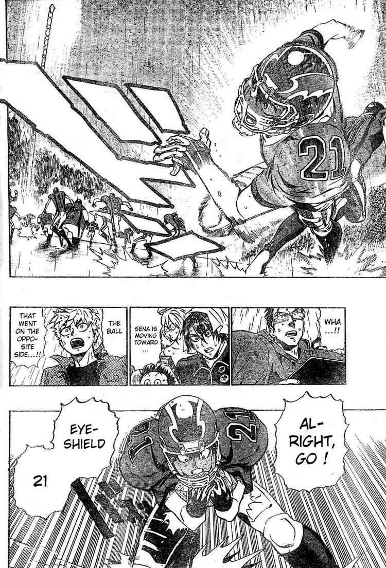 Read Eyeshield 21 Chapter 210 Mangafreak