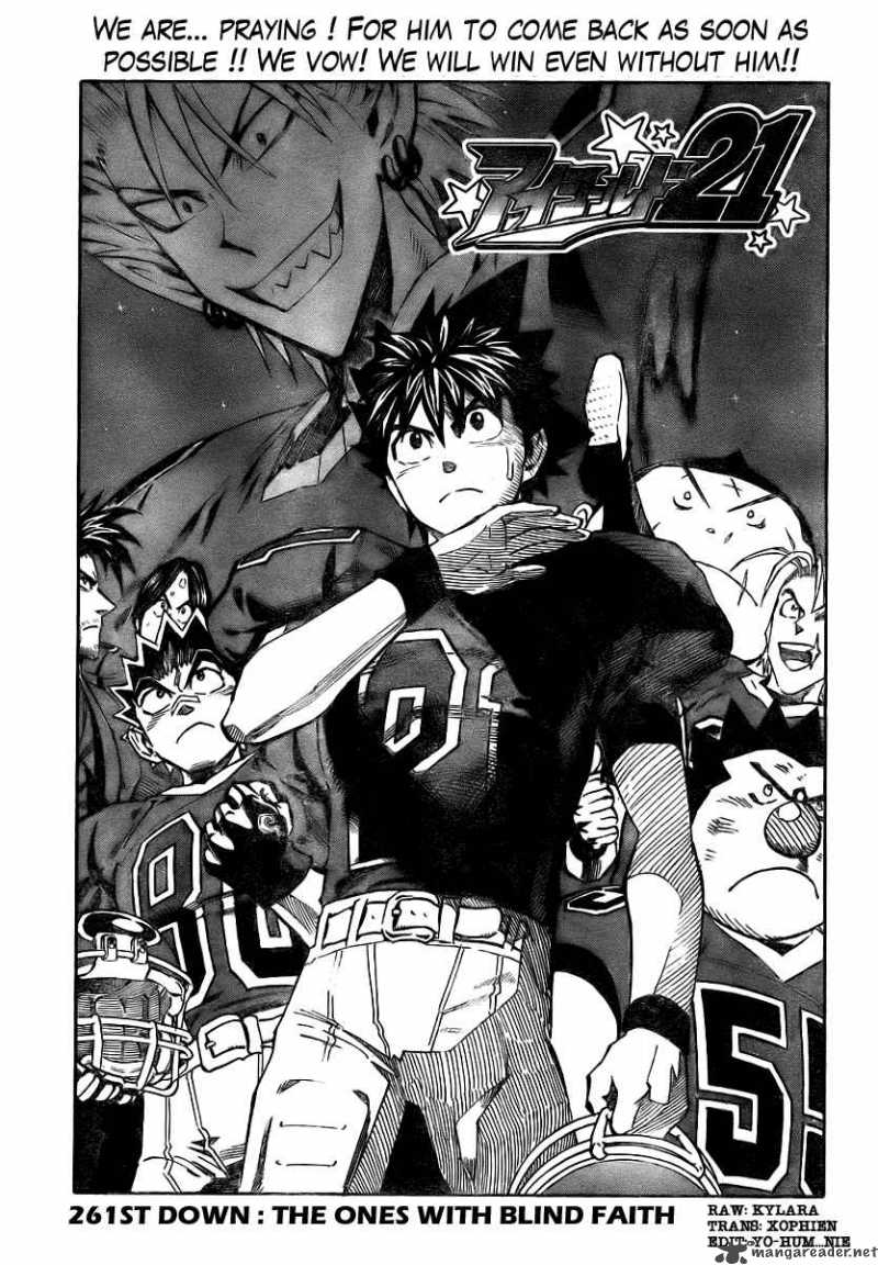 Read Eyeshield 21 Chapter 261 Mangafreak