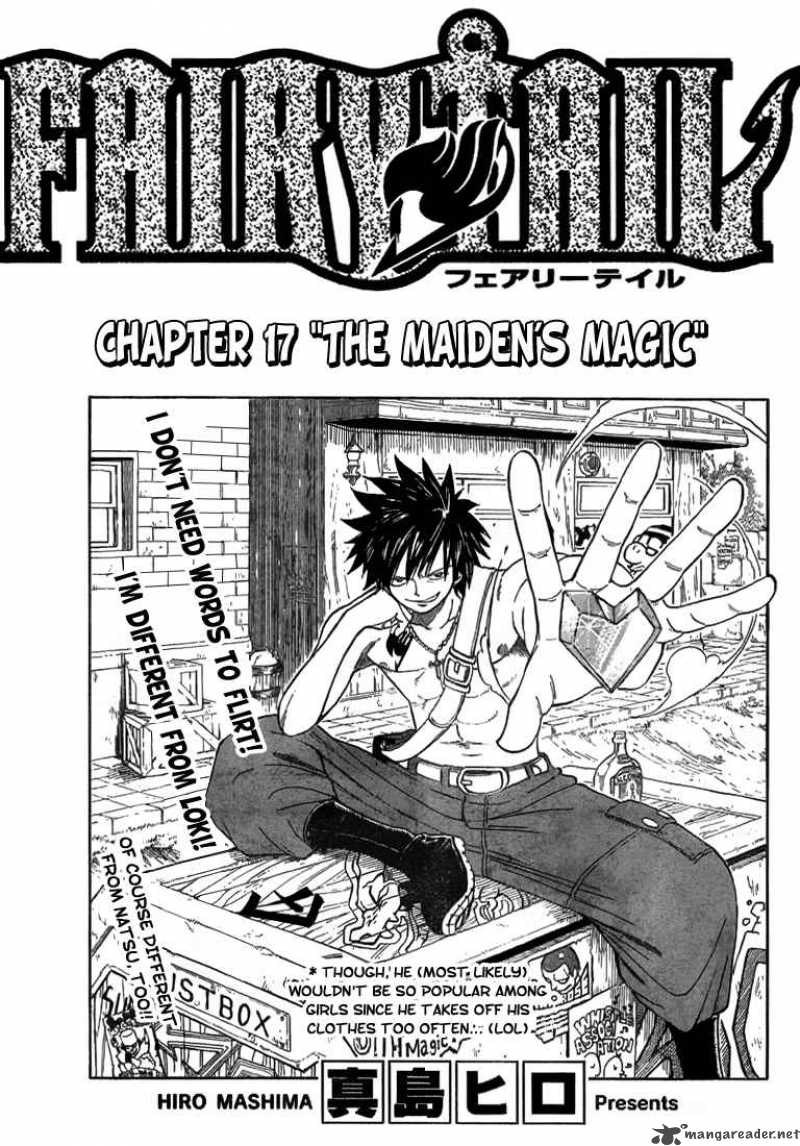 Read Fairy Tail Chapter 17 Mangafreak