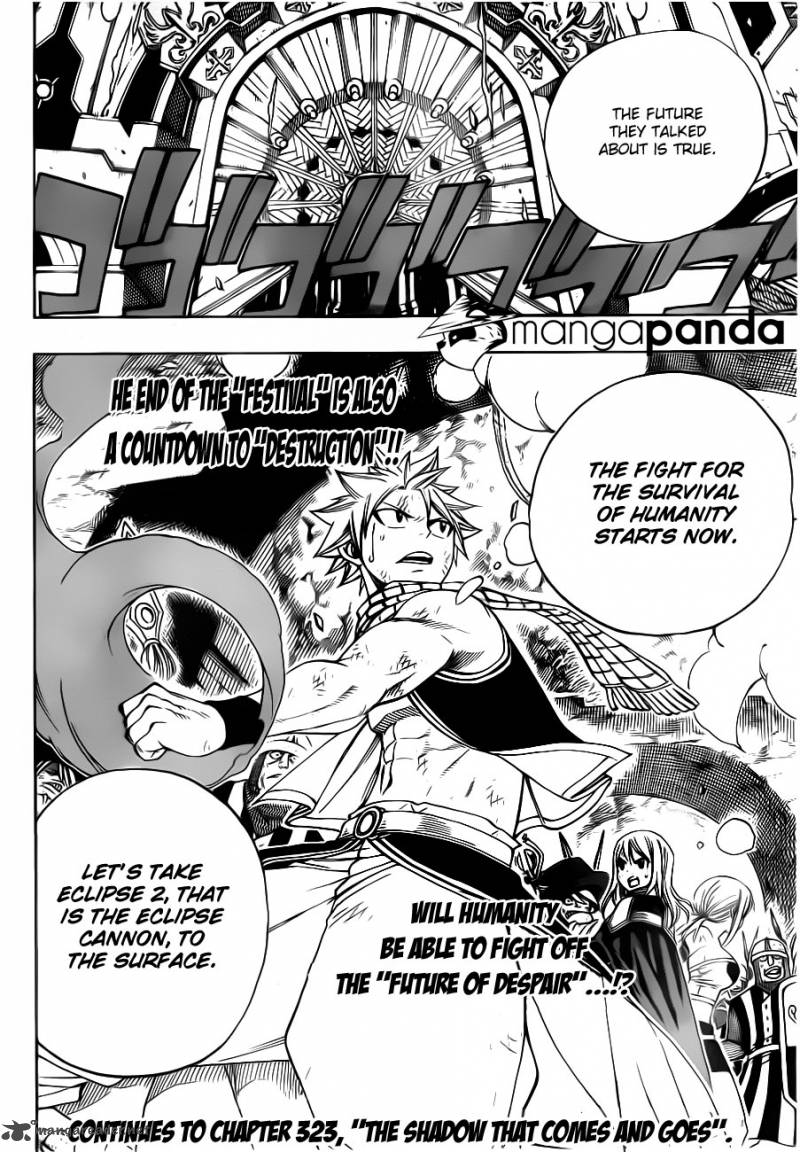 Read Fairy Tail Chapter 322 Mangafreak