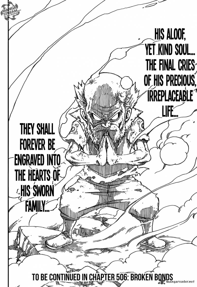 Read Fairy Tail Chapter 505 Mangafreak