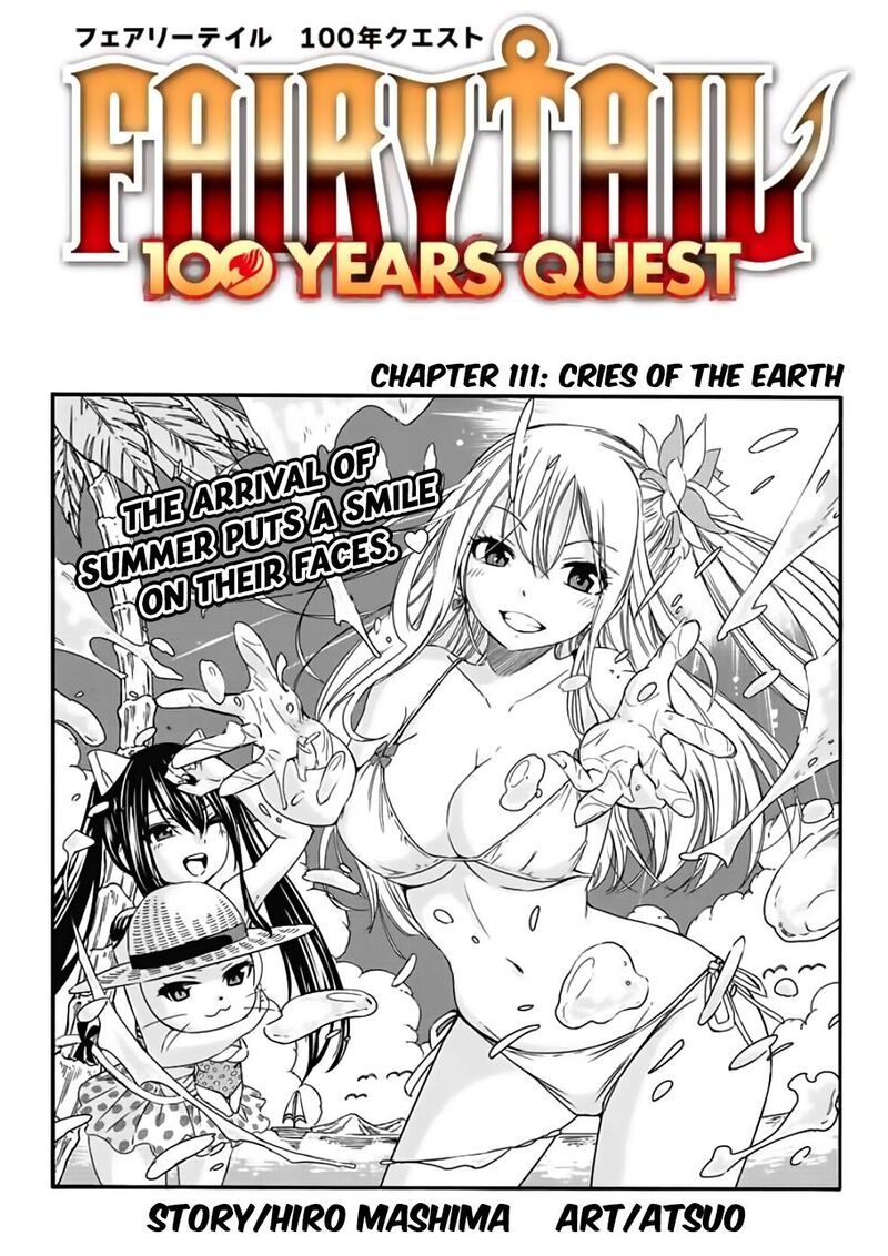 Fairy Tail 100 Years Quest Chapter 111 Page 1