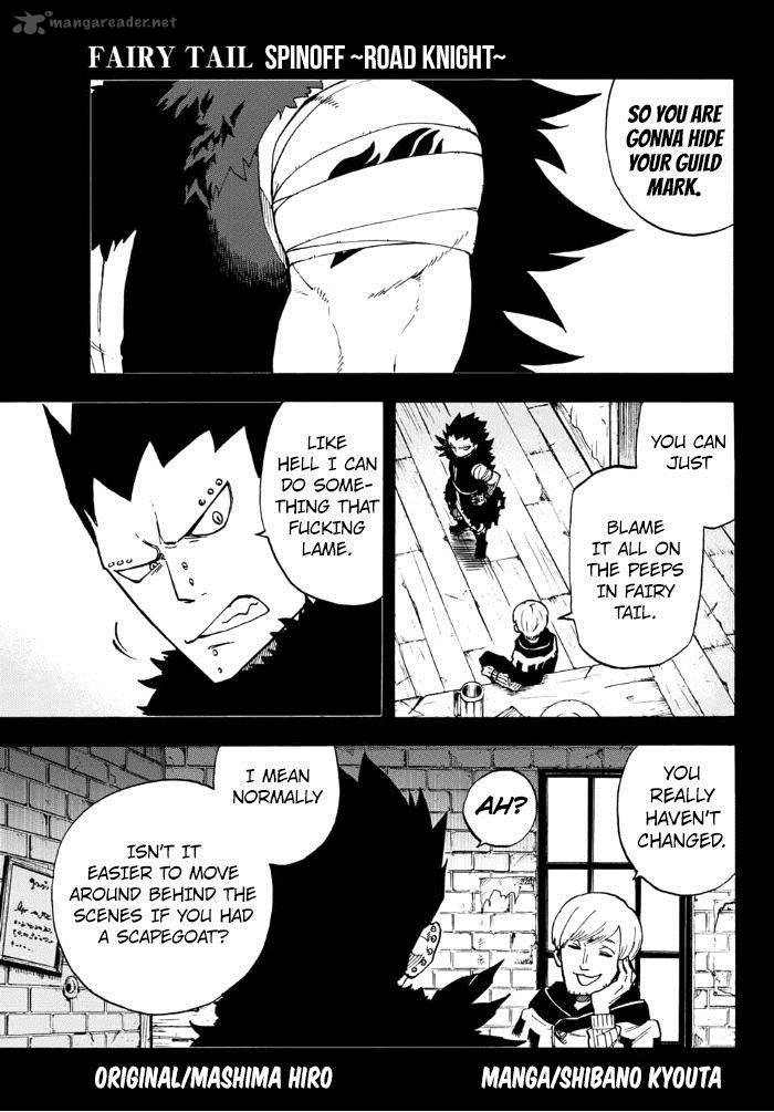Fairy Tail Gaiden Road Knight Chapter 6 Page 1