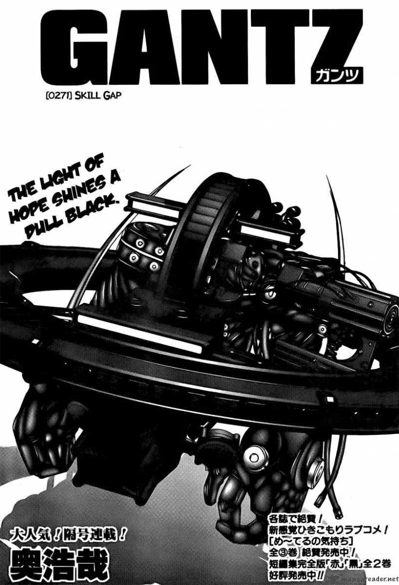 Read Gantz Chapter 271 Mangafreak