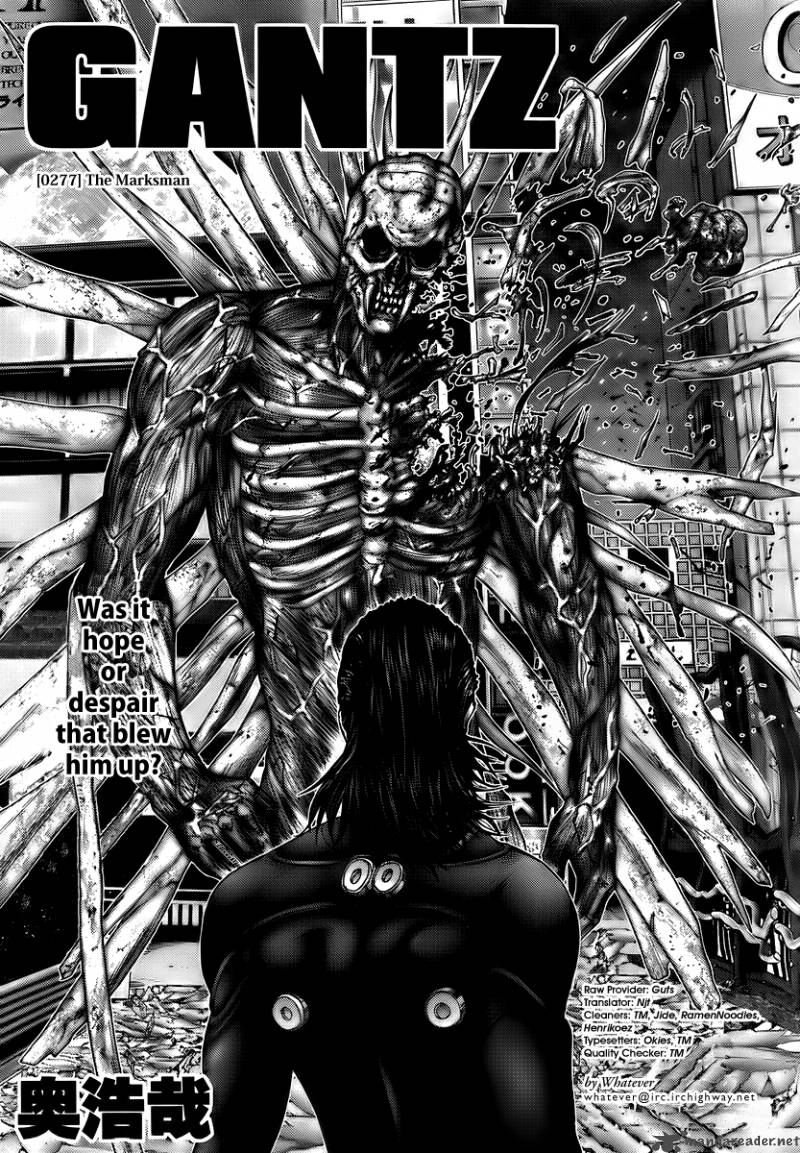 Read Gantz Chapter 277 Mangafreak