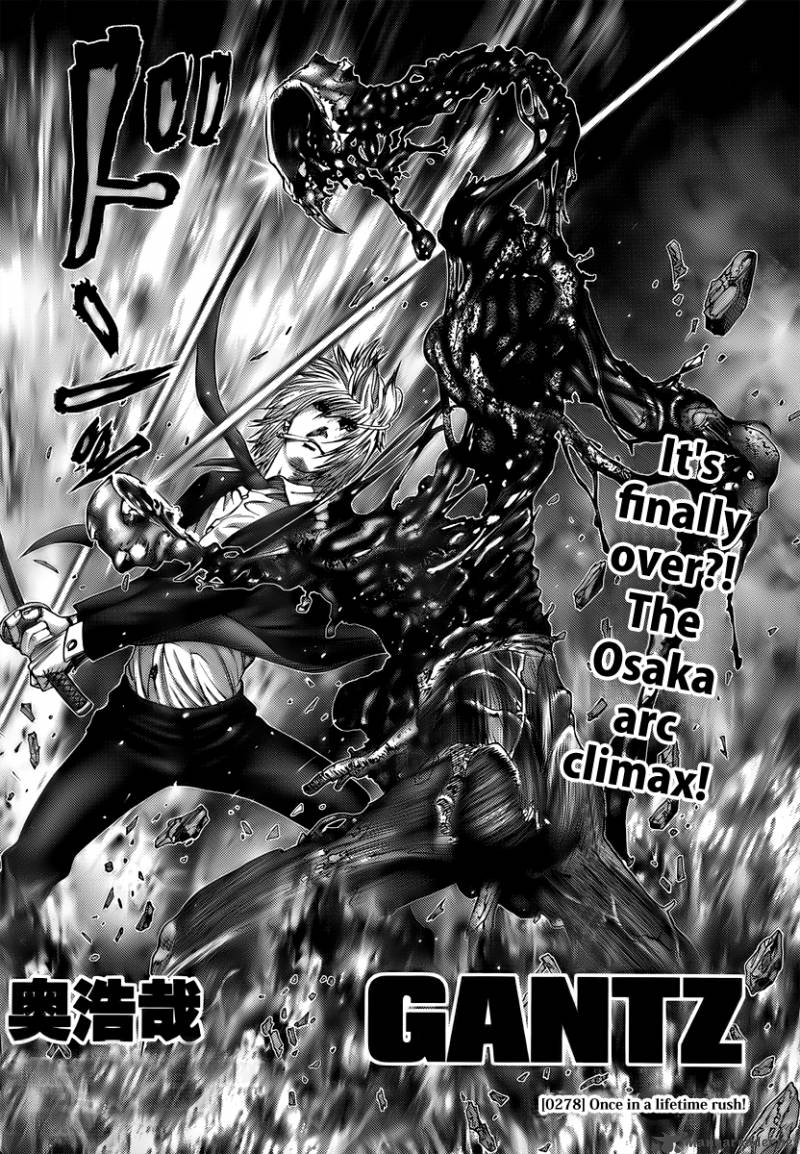 Read Gantz Chapter 278 Mangafreak