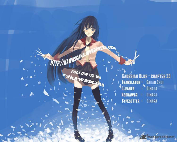 Read Gaussian Blur Chapter 33 MangaFreak