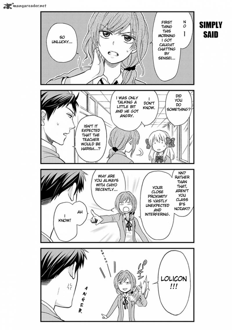 Wallpaper Read Gekkan Shoujo Nozaki Kun Chapter 4 Mangafreak For iPhone