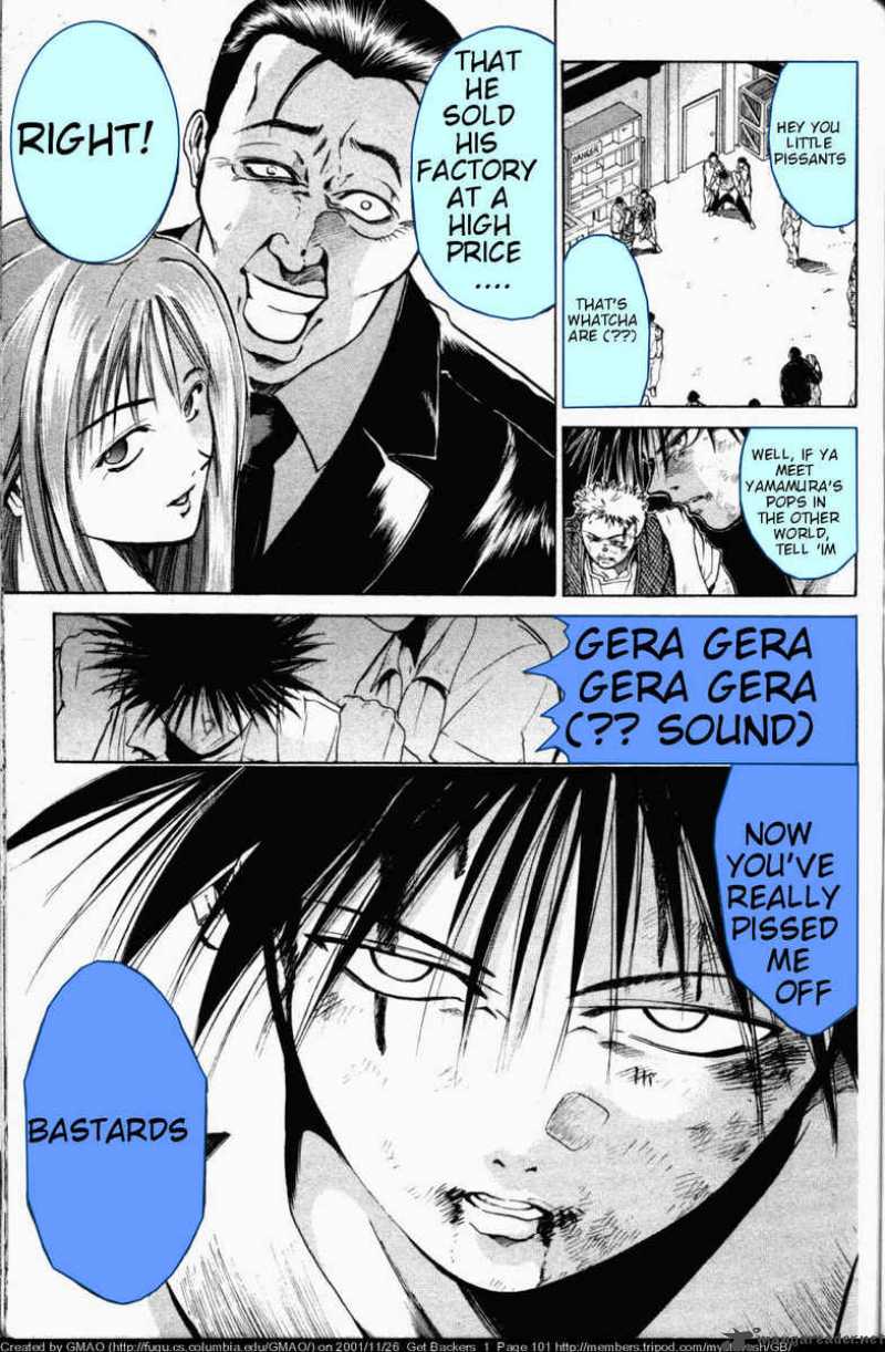 GetBackers chapter 2 Manga recap. #manga #comic #comics #anime #recomm