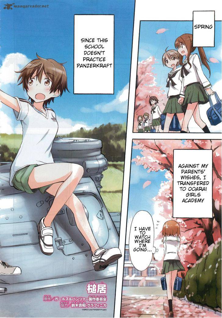 Girls Panzer Little Army Chapter 1 Page 2