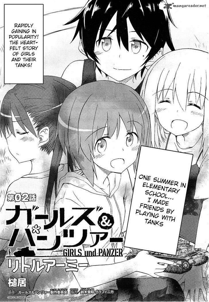 Girls Panzer Little Army Chapter 2 Page 1