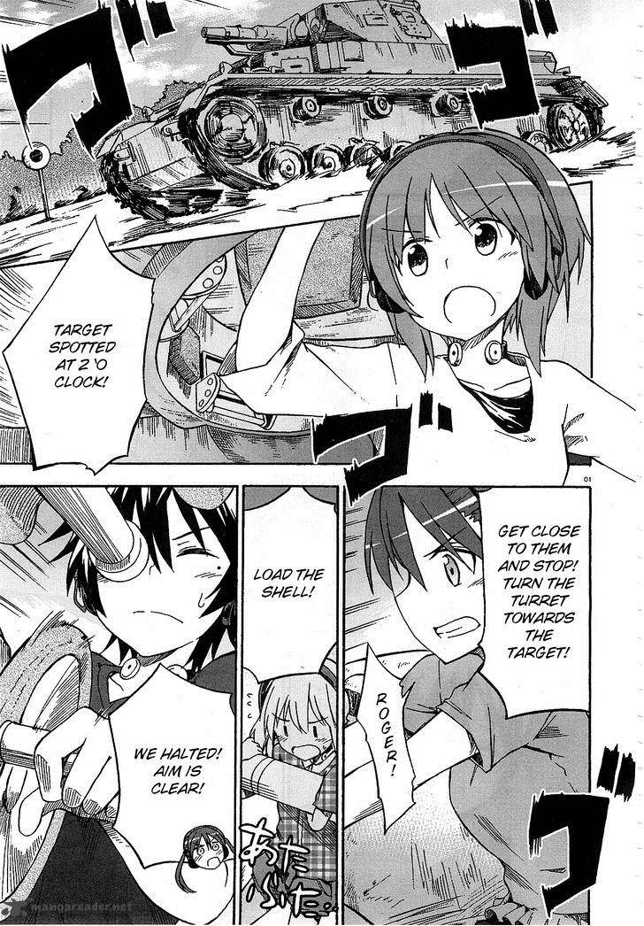 Girls Panzer Little Army Chapter 3 Page 1