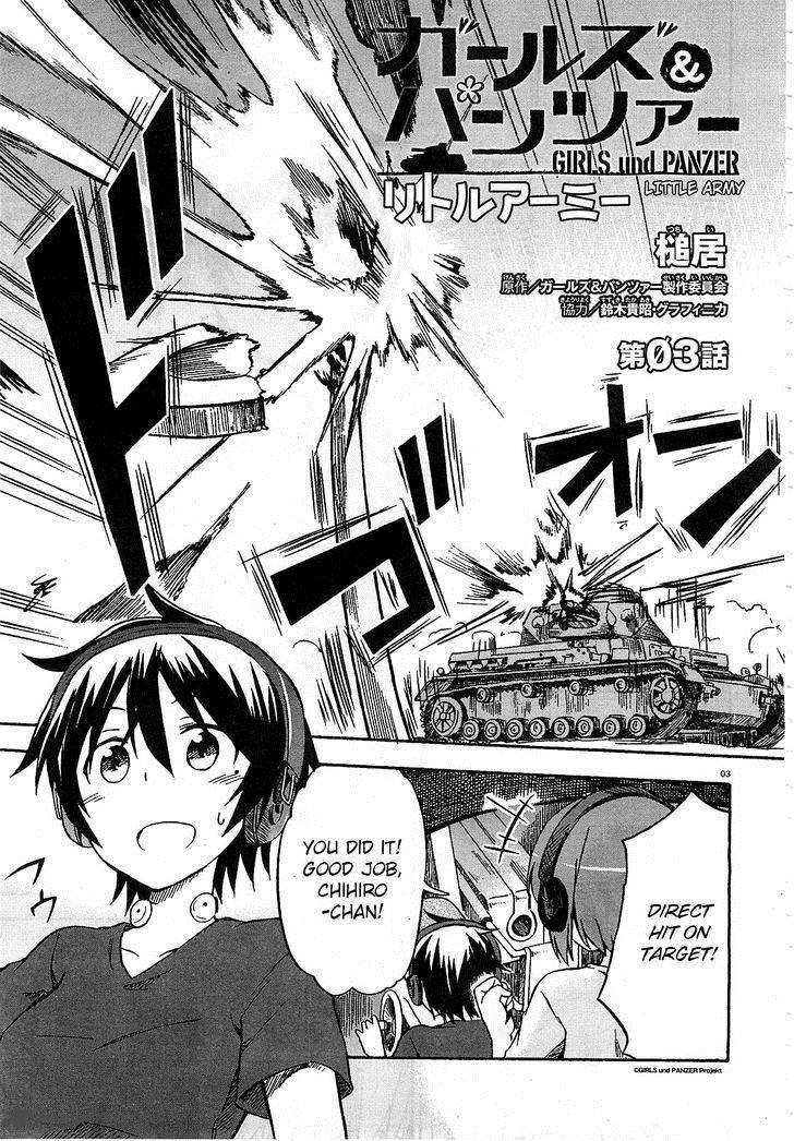 Girls Panzer Little Army Chapter 3 Page 3