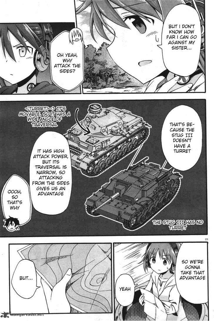 Girls Panzer Little Army Chapter 5 Page 23