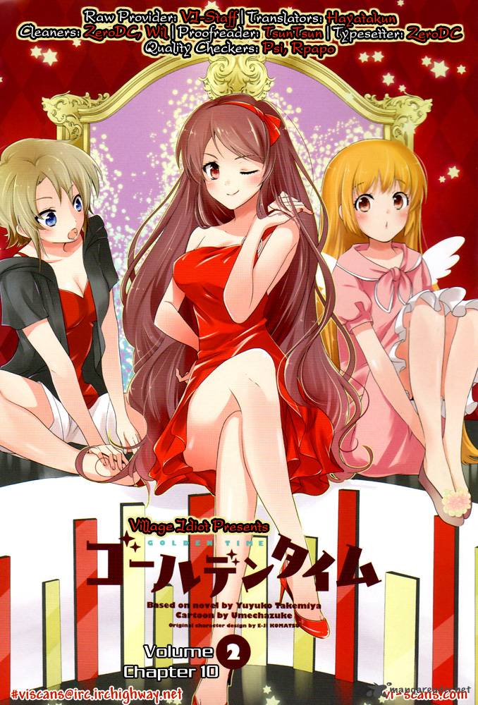 Umechazuke, mangaká de Golden Time, começa novo mangá em abril -  Crunchyroll Notícias
