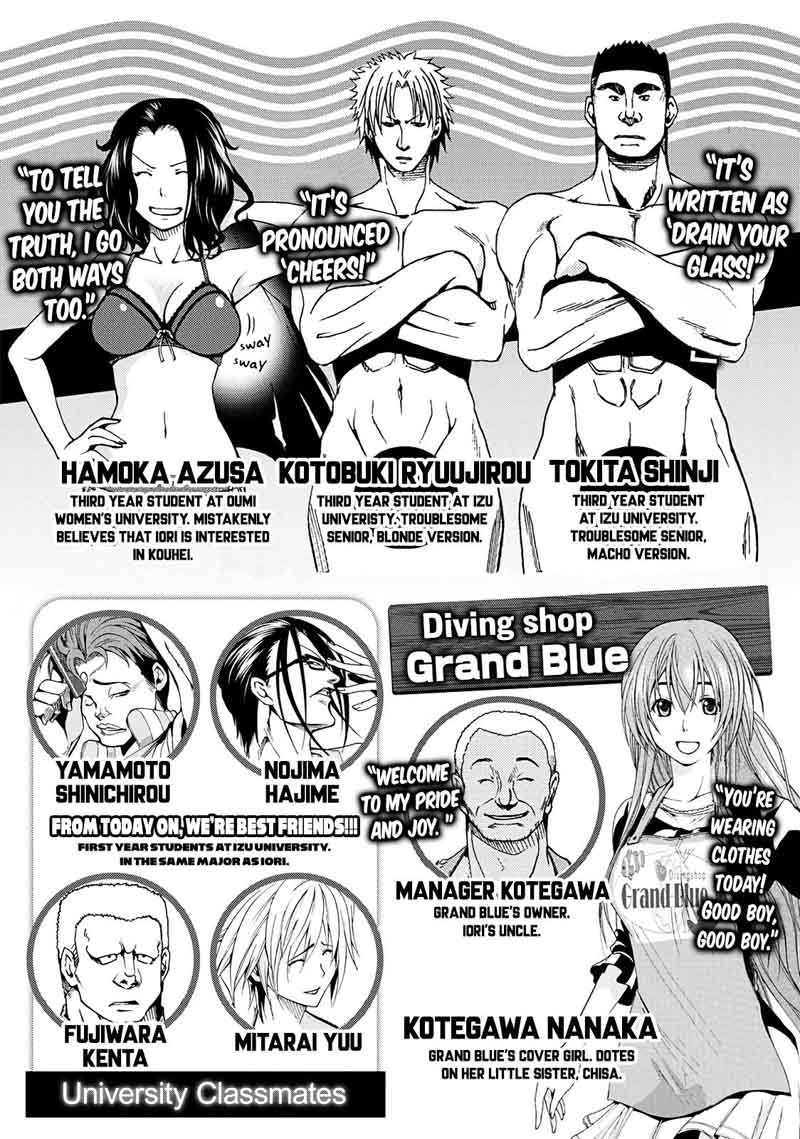 Grand Blue Chapter 18 Page 3