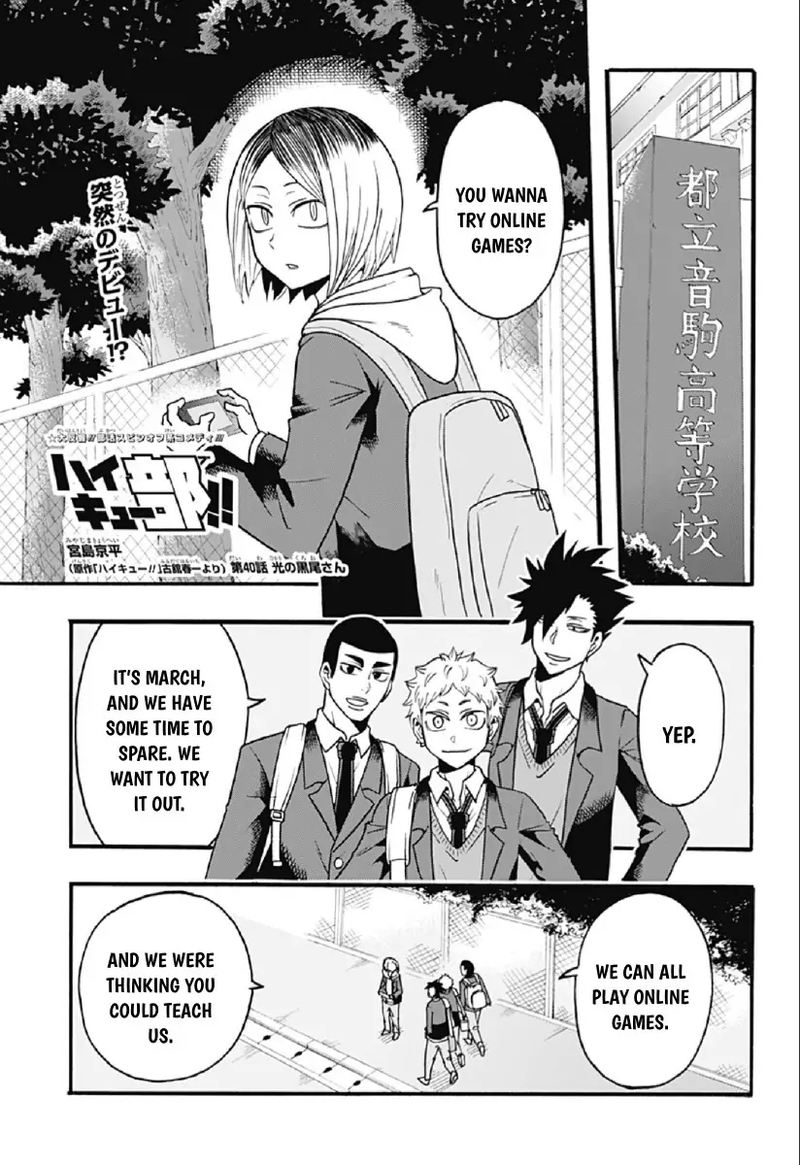 Read Haikyuu Bu Chapter 40 Mangafreak