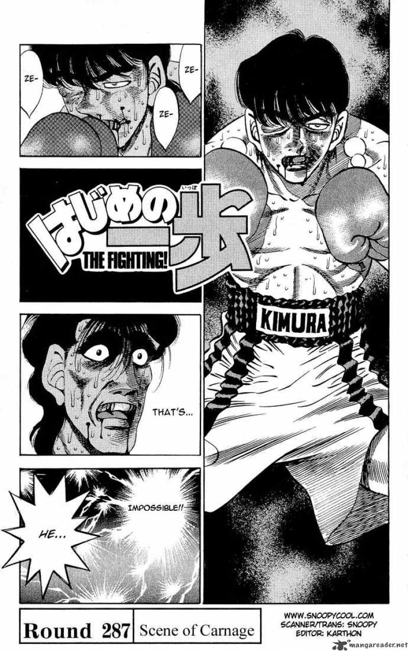 Hajime no Ippo Capítulo 1287 - Manga Online