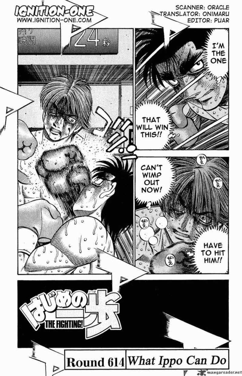 Read Hajime No Ippo Chapter 1412: The Dog Chases, The Cat Is