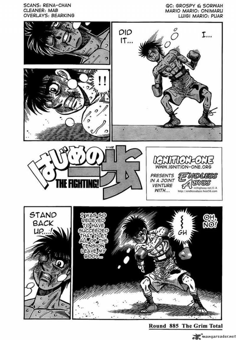 Read Hajime No Ippo Chapter 1412: The Dog Chases, The Cat Is