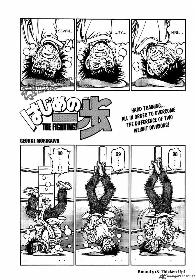 Hajime no Ippo 1410, Hajime no Ippo 1410 Page 1 - Read Free Manga Online at  Ten Manga