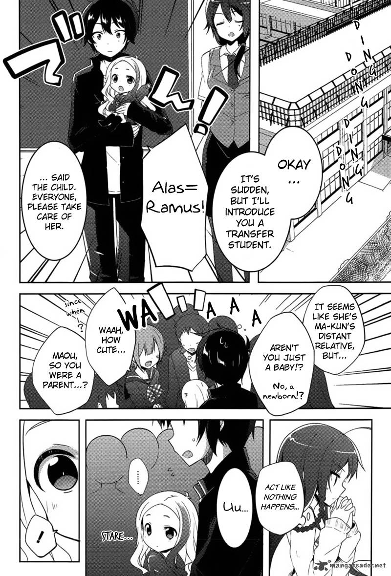 Wallpaper Read Hataraku Maou Sama High School Chapter 11 Mangafreak For Android