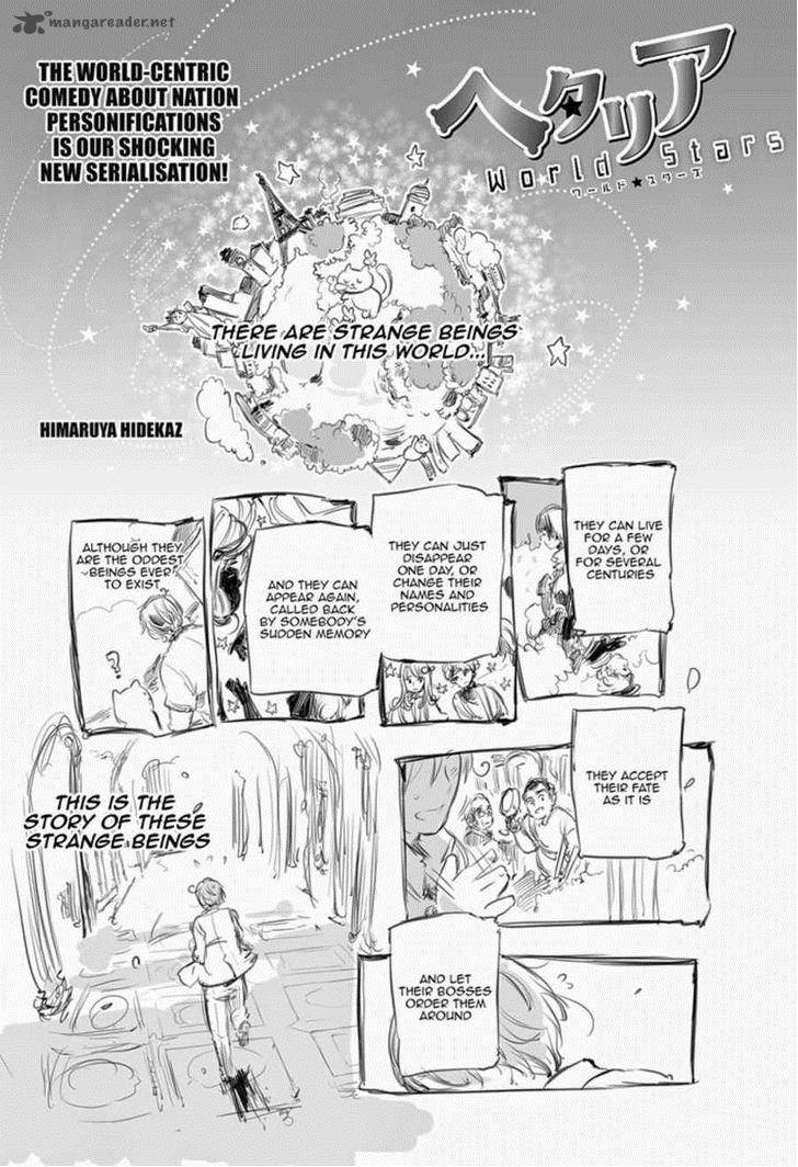 Read Hetalia World Stars Chapter 1 Mangafreak