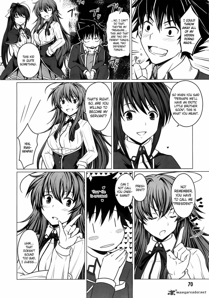 Mangá High School DxD 1-10 (juntos)