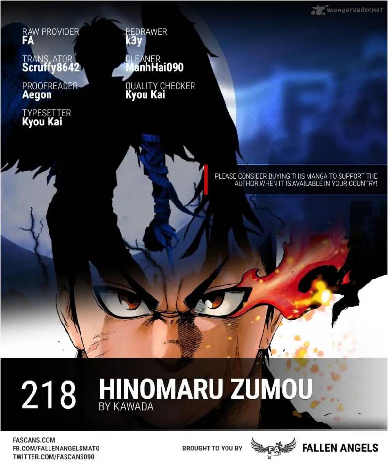 Read Hinomaru Zumou Chapter 218 Mangafreak