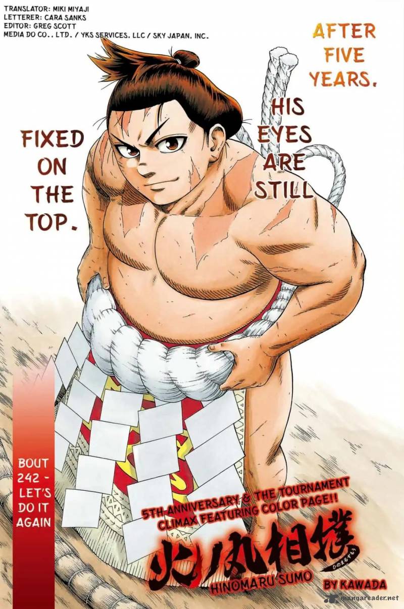 Hinomaru Sumo Manga Online