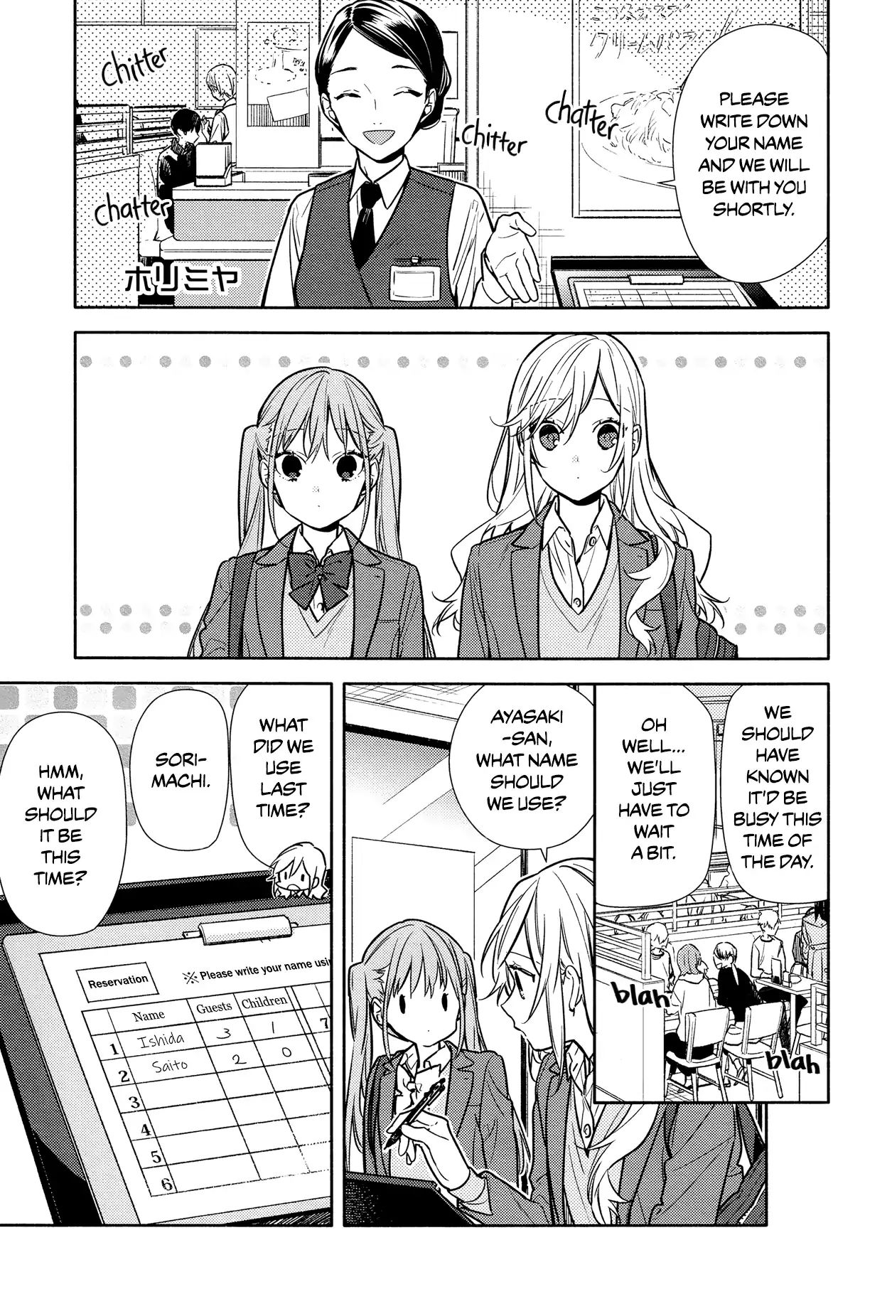 Read Horimiya Chapter 102 Mangafreak