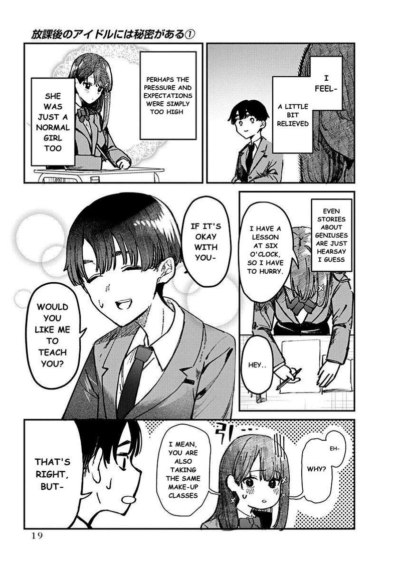 Houkago No Idol Ni Wa Himitsu Ga Aru Chapter 1 Page 21